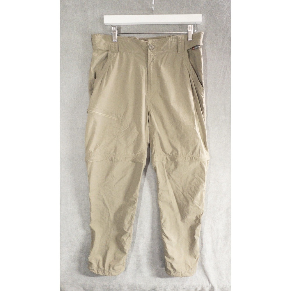 Simms Guide Series‎ Fishing Pants Convertible Zip Nylon Pants Mens Medium 32x32
